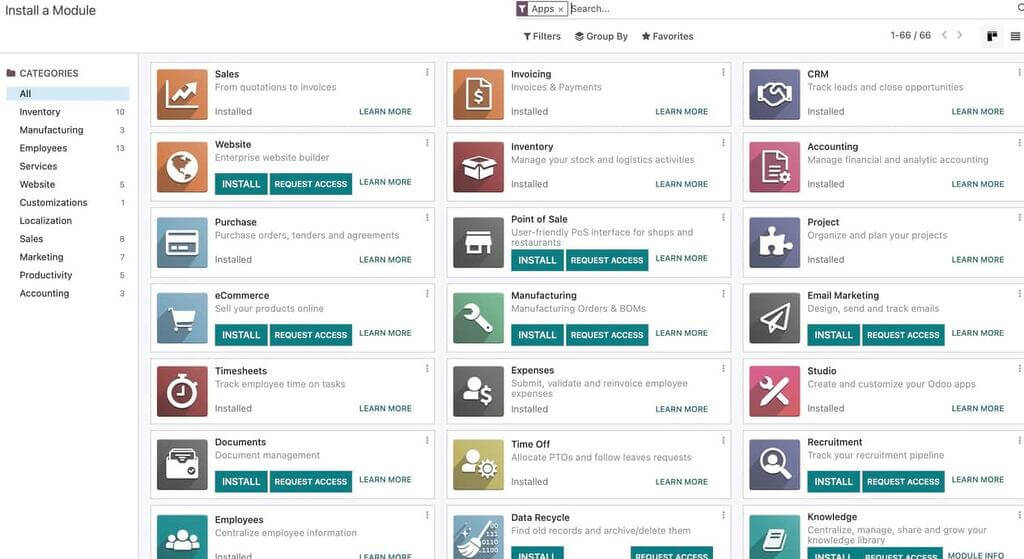 Odoo ERP