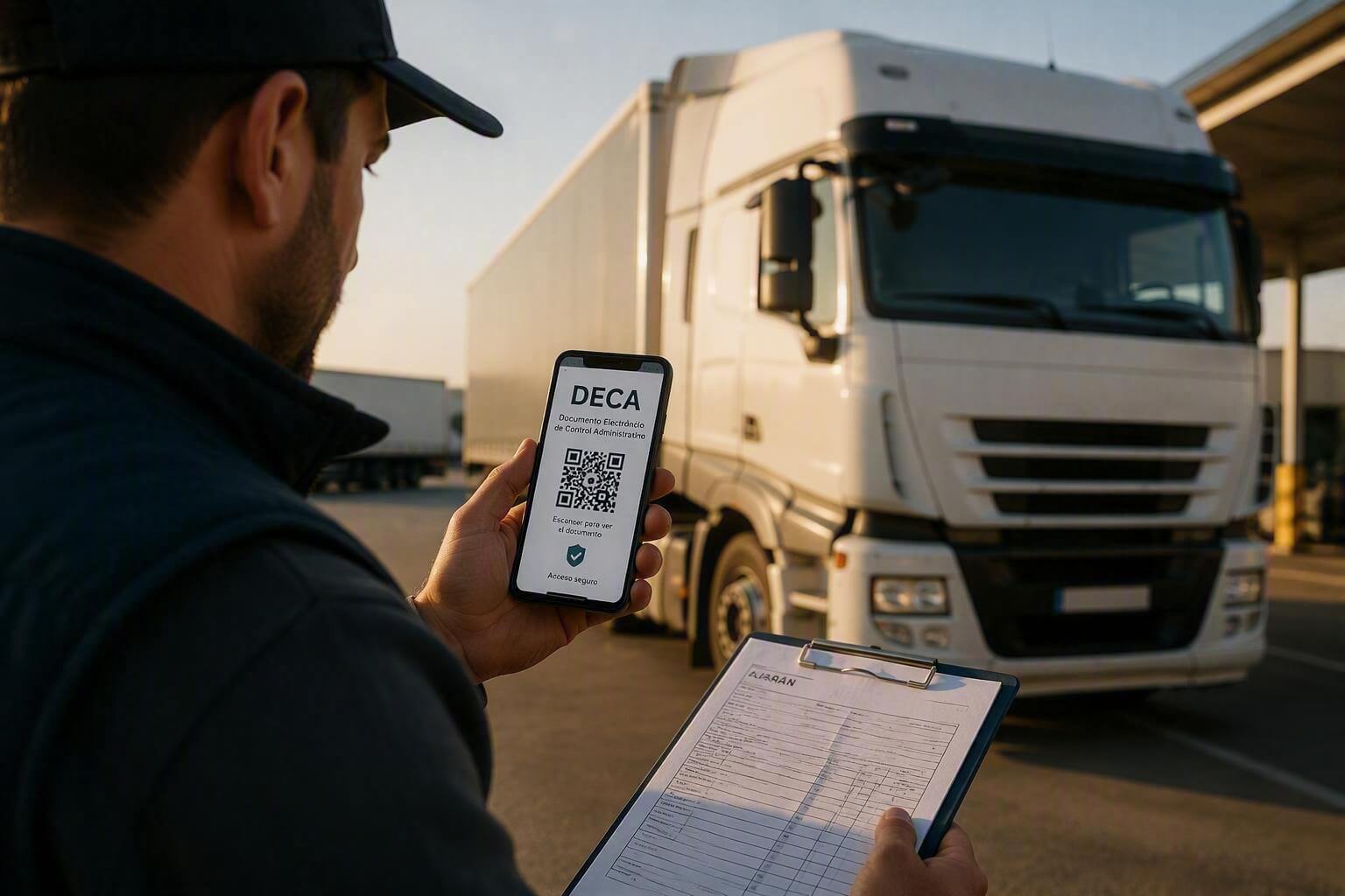 DeCA: digitalización documental del transporte por carretera